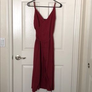 Forever 21 wrap tulip dress